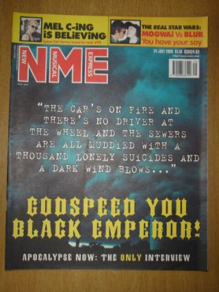 Nme 1999 Jul 24 Blur Vs Mogwai Mel C Manics Beta Band