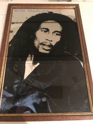 Vintage Bob Marley Mirror