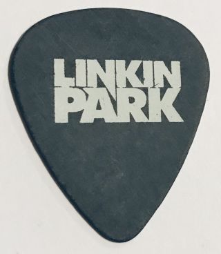 Linking Park Guitar Pick Rare Mike Shinoda Final Last Show W/ Chester Bennington