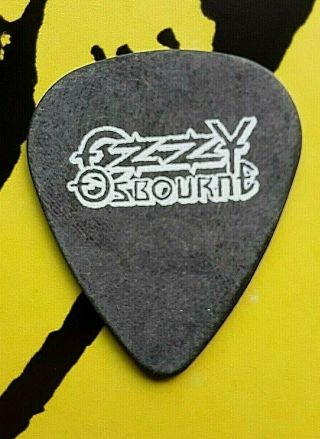 Ozzy Osbourne Zakk Wylde Guitar Pick (black) Ozzsome Price One Left