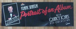 Frank Sinatra Video Poster Portrait Of An Album Video Store Promo