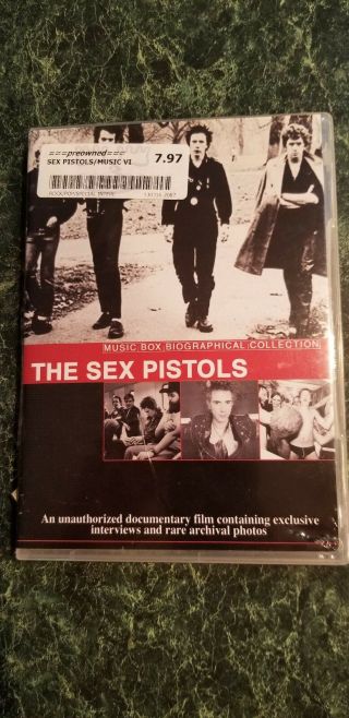 The Sex Pistols Unauthorized Documentary Dvd