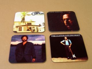 Eric Clapton Album Cover Coaster Set