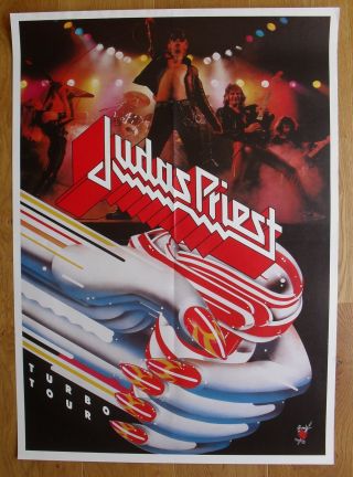 Judas Priest Vintage Poster Turbo Tour