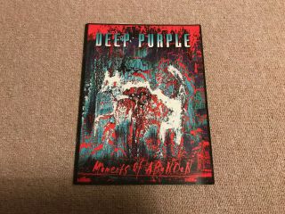 Deep Purple 1998 1999 Moments Of Abandon Tour Programme Rock Metal