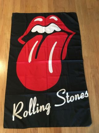 Vintage Rolling Stones Textile Poster Flag - 34 " X 54 "