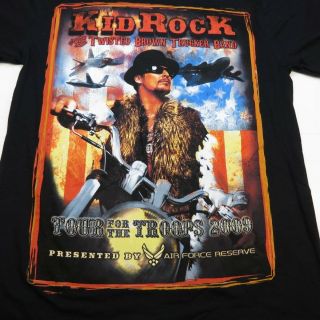 Kid Rock Twisted Brown Trucker Band Concert Tour Tee T Shirt Sz Mens M