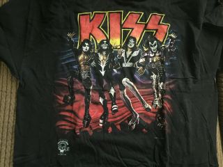 Kiss 1996 Destroyer Vintage Concert T - Shirt - Size Xl - 20 Years Of Destruction