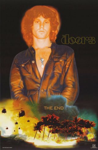 Poster :music : Doors - The End - Jim Morrison 9037 Lc19 K