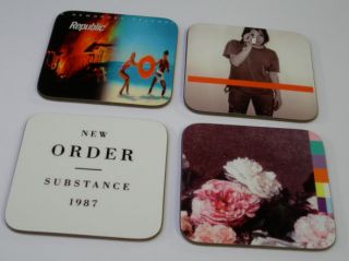 Order Album Cover Coaster Set