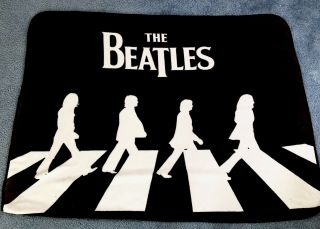 The Beatles Abbey Road Silhouette Fleece Throw Blanket