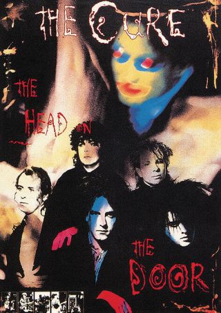 The Cure Head On The Door 23.  5 " X 33 " Large Robert Smith Post - Punk Music Poster