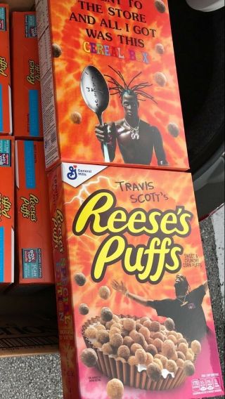 Travis Scott X Reeses Puffs Cereal | Limited Edition