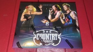 2014 Panini Country Music Hobby Mini Box 1 Autograph Or Memorabilia Per Hot