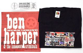 Rare Ben Harper & The Innocent Criminals BURN TO SHINE Promotional Package 2