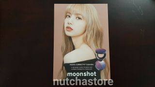 Moonshot X Lisa Blackpink Official Postcard Brochure (thailand)