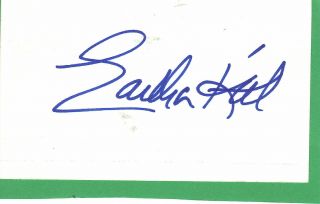 Eartha Kitt Autographed 3 X 5 Index Card Music Autograph