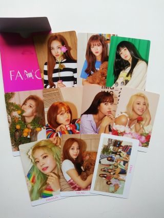Twice Fancy You Version Photocard Set Official Kpop K - Pop Uk