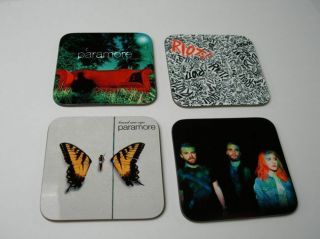 Paramore Album Cover Coaster Set