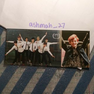Bts Skool Luv Affair Kpop Official V/taehyung And Group Attached Photocard