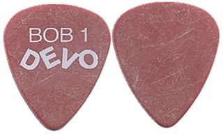 Devo Bob Mothersbaugh Authentic 2003 Tour Custom Stage Collectible Guitar Pick