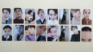 Exo Kpop 2017 Winter Special Album Universe Official Photocard Type A B Full Set