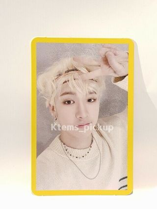Stray Kids photocard album Yellow Wood Official Photo card : Bang Chan 3