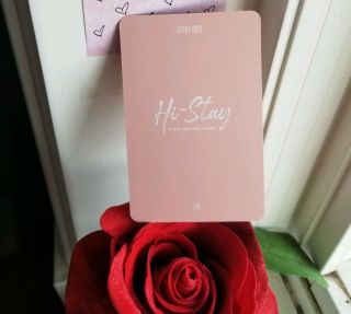 Stray Kids I.  N - Hi Stay Lucky Box photocard (Pink ver. ) 2