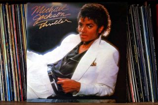 Michael Jackson Thriller Album Lp Front Cover Photograph Picture Poster Print