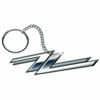 Zz Top Metal Keyring