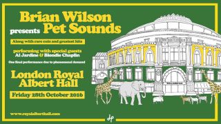 Brian Wilson " Pet Sounds 50th Anniv.  2016 London Concert Poster V.  2 - Beach Boys