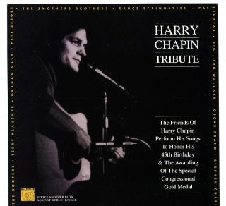 Harry Chapin - Tribute - 1 Sided Promo Poster Flat 12 X 12 Various Artists