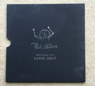 Phil Collins Not Dead Yet Live Tour Programme 2017 Plus Rehearsal Booklet
