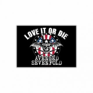 Avenged Sevenfold Love It Or Die Textile Poster Flag - - Licensed Product