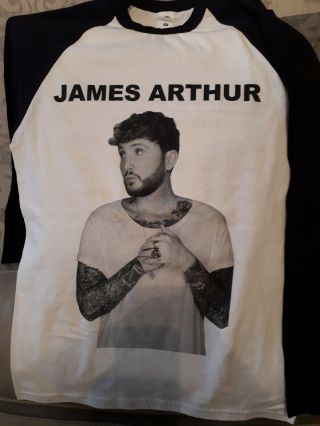 James Arthur 2019 Uk Tour Mediun Long Sleeve T Shirt