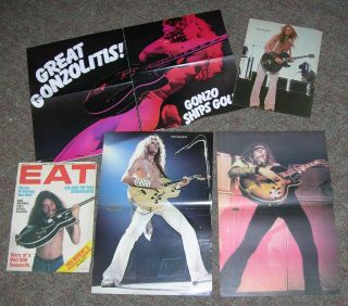 Ted Nugent Posters And Pictures - Vintage 1970 