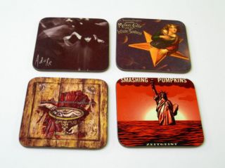 The Smashing Pumpkins Album Cover Coaster Set