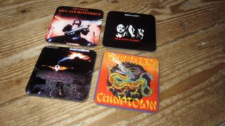 Thin Lizzy Phil Lynott Album Cover Coaster Set