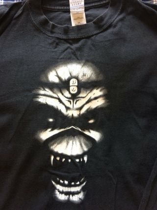 Iron Maiden Fan Club T - Shirt Black Long Sleeved Xxl