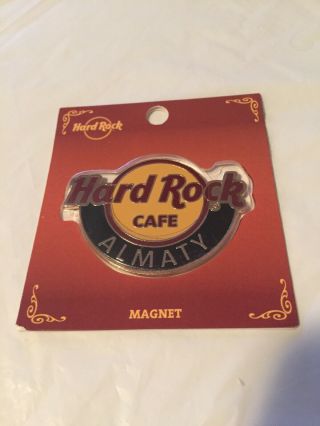 Hard Rock Cafe Almaty Kazakhstan Magnet Logo