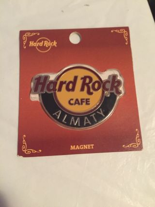 HARD ROCK CAFE ALMATY KAZAKHSTAN MAGNET LOGO 3