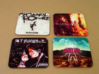 My Chemical Romance Album Cover Coaster Set