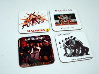Madness Suggs Album Cover Drinks Coaster Set