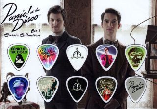 Panic At The Disco - A5 Size - Guitar Pick Display