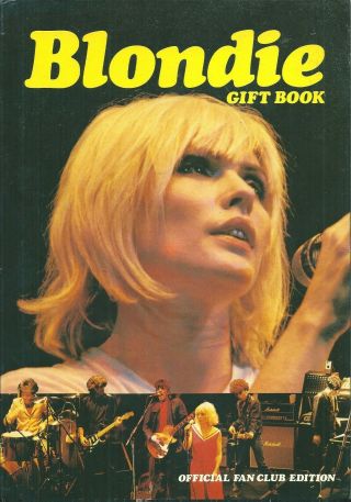 Blondie 1980 Gift Book/ Annual Official Fan Club Edition Unclipped Ex