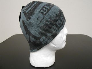 W/tags Adult Osfa The Beatles Abbey Road Gray/black Knit Beanie