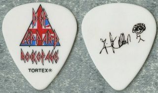 Def Leppard 2012 Rock Of Ages Concert Tour Rick Allen Signature Guitar Pick