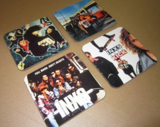 Inxs Michael Hutchence Album Cover Coaster Set