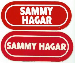 Wrif Sammy Hagar Bumper Stickers - Rock & Roll Hall Of Fame Van Halen
