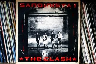 The Clash Sandinista Lp Album Front Cover Photograph Picture